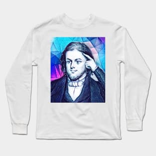 Rufus Wilmot Griswold Snowy Portrait | Rufus Wilmot Griswold Artwork 13 Long Sleeve T-Shirt